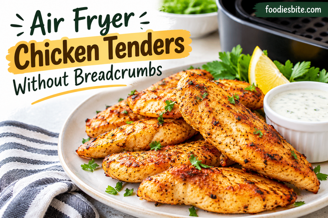 Air Fryer Chicken Tenders Without Breadcrumbs