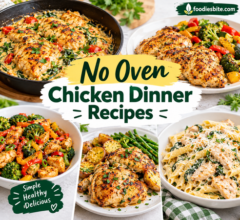 No Oven Chicken Dinner Recipes: Easy, Delicious Meals for Busy Nights