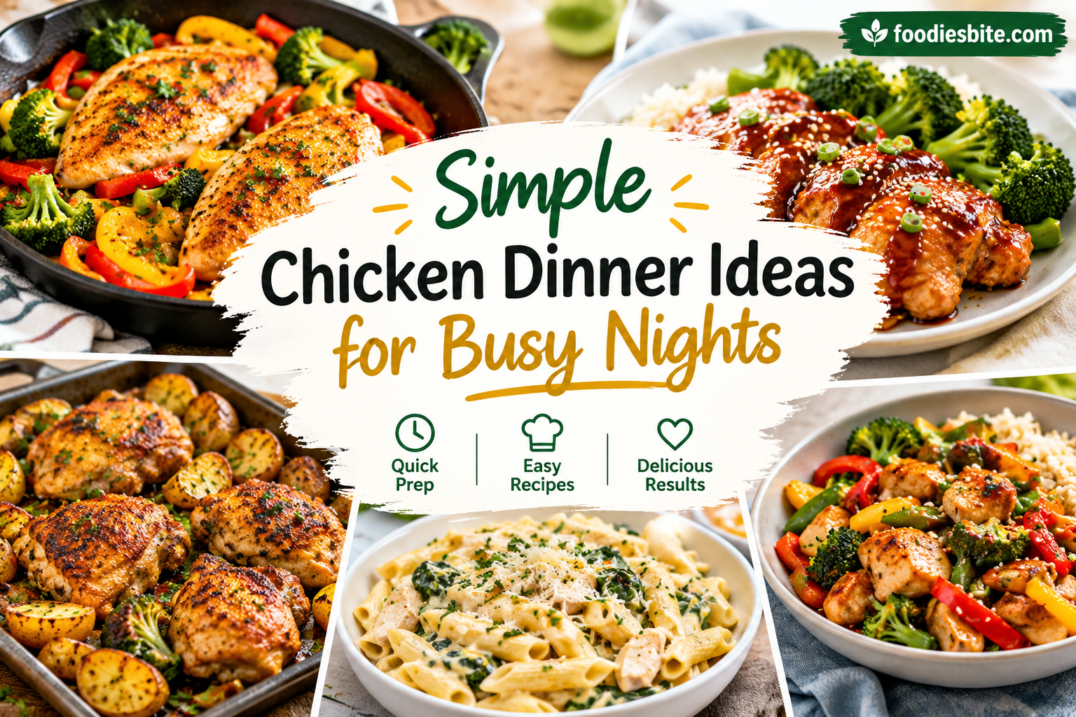 Simple Chicken Dinner Ideas for Busy Nights