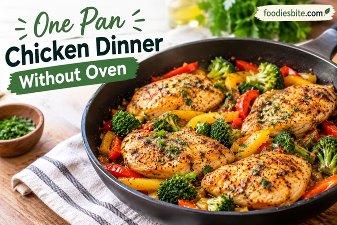 One Pan Chicken Dinner Without Oven: An Easy, Delicious Meal for Busy Nights