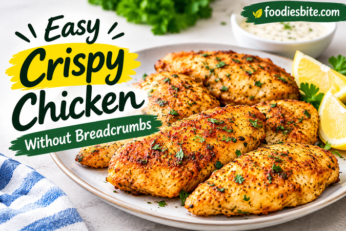 Easy Crispy Chicken Without Breadcrumbs: A Simple, Crunchy Recipe